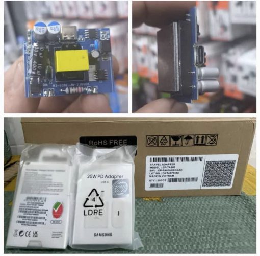 شارژر دیواری سامسونگ 25 وات سوپر فست شارژ