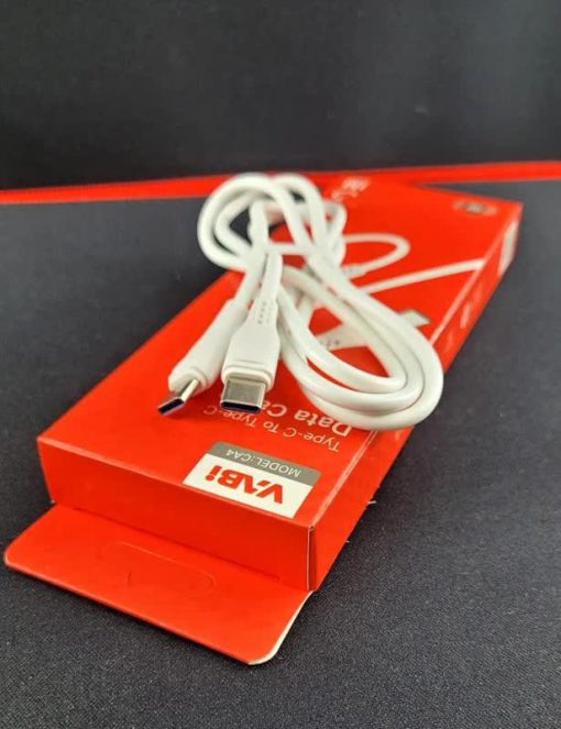 کابل شارژر دو سر تایپ سی وابی مدل CA4 سوپر فست