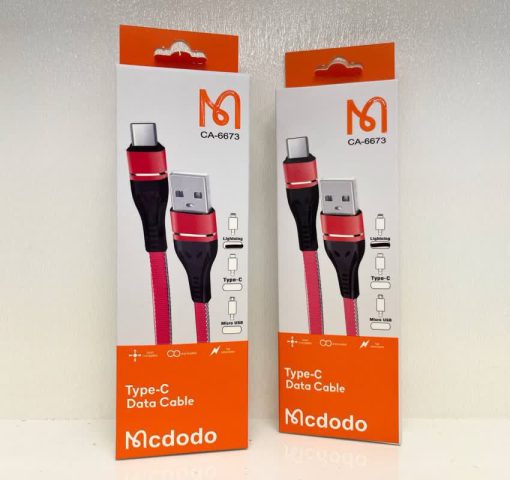 کابل پاوربانکی مک دودومدل CA-6673/تایپ سی / میکرو / لایتینگ