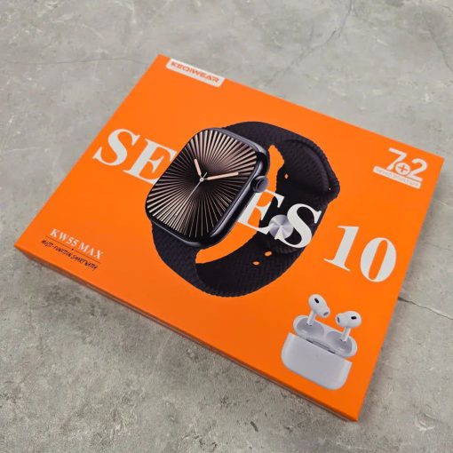 ساعت هوشمند و ایرپاد مدل KW55MAX