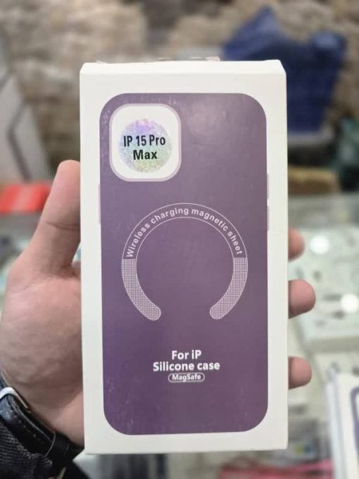 گارد اورجینال سلیکونی مگ سیف فعال ایفون 15pro max